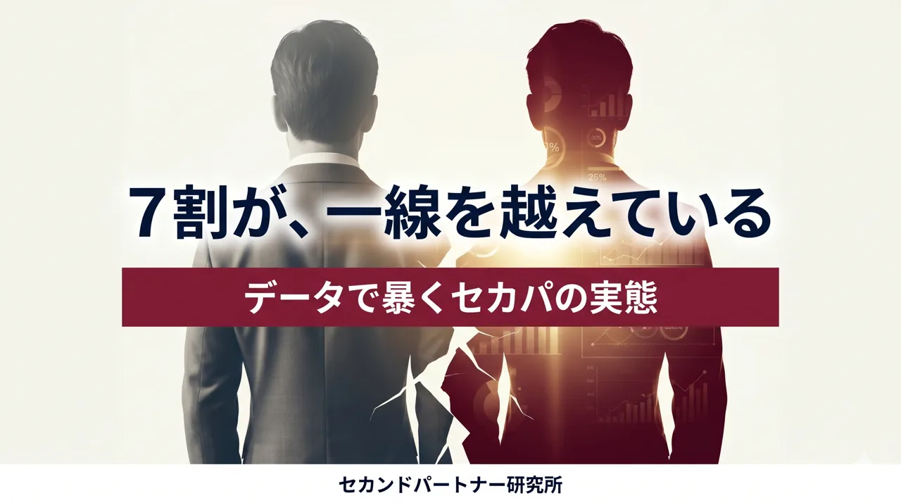データ資料に目を通す男性
